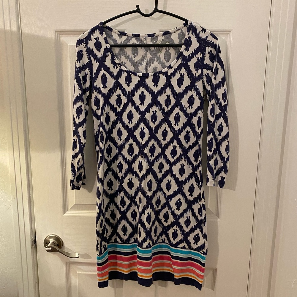 Lilly Pulitzer Navy Fish Dress